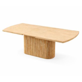 Mathi Design Mesa rectangular extensible de madera