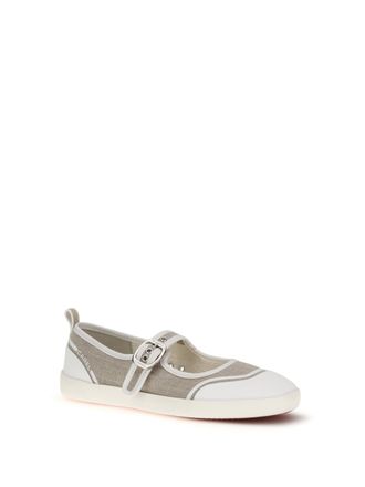 Carel Canvas Sport Flat - Beige
