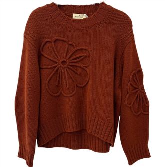 Bruno Manetti Womens Knitted Pullover Sweater In Brown