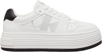 Calvin Klein Laceup Sneakers Mix - Dames - Sneakers - Wit - 38 EU - Schoenen