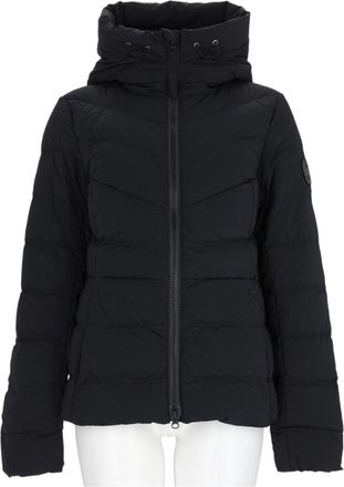 Canada Goose Black Quilted Hooded Polyamide Down Jacket