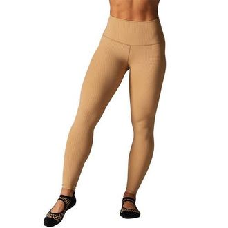 Tavi High Waisted Legging in Camel Houndstooth at Nordstrom, Size X-Large