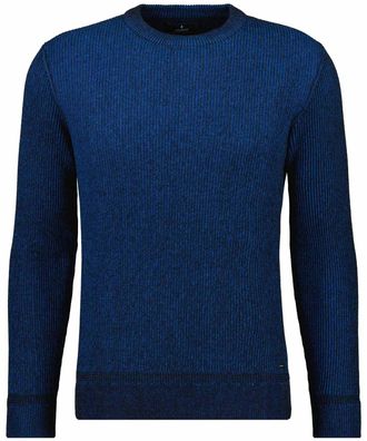 Ragman Rundhalspullover RAGMAN, Herren, Gr. 50, grau (anthrazit), 95% Baumwolle 5% Kaschmir, ohne Ausschnitt, Pullover Rundhalspullover