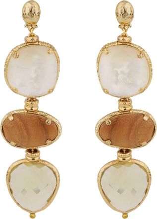 Gas Bijoux Earrings Gold Plated Silene 3