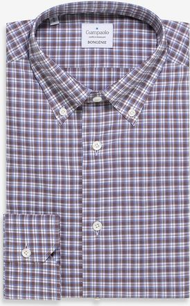 Giampaolo Hemd aus Baumwolle mit Karomotiv