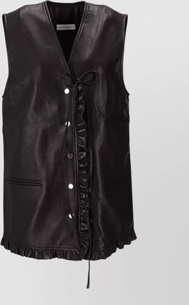 Niccol&ograve; Pasqualetti leather vest
