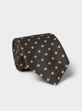 BOSS Mens Silk pattern tie