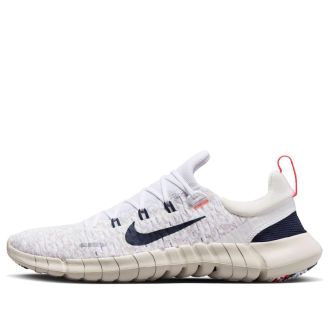 Nike Free Run 5.0 Next Nature White Obsidian Crimson CZ1884-103