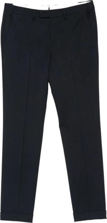 Pantaloni Torino Ma 37 Broeken - Heren - Nette broeken - Blauw - 2XL - Katoen - Broeken