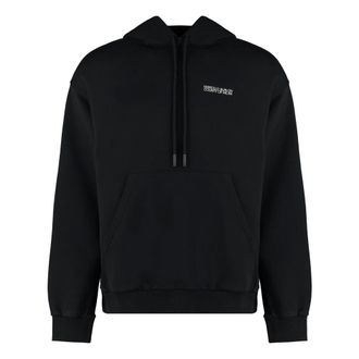 Marcelo Burlon Heren, Sweatshirts & Hoodies, Zwart, Maat: M Katoen