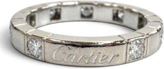 Cartier White Gold White Gold (18K) Band Ring (Pre-Owned)