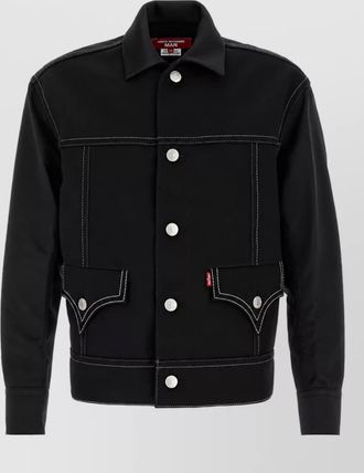 Junya Watanabe wool single breasted coat