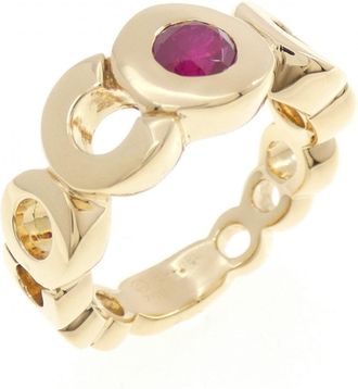 Chanel Yellow Gold (18K) Band Ring (Pre-Owned)
