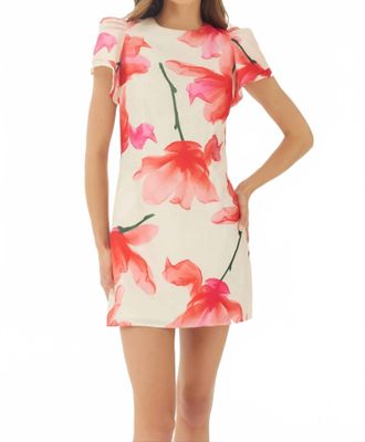 Hutch Vatti Dress In Red X-Ray