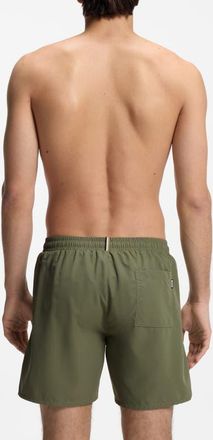 BOSS Swordfish Swim Trunks in Open Green at Nordstrom, Size Xx-Large