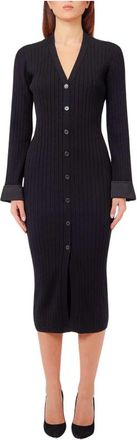 Liu Jo Maglia Long Fit - Dames - Kleedjes - Zwart - S - Kleedjes