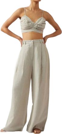 Casa Raki Alma Trousers In Flax