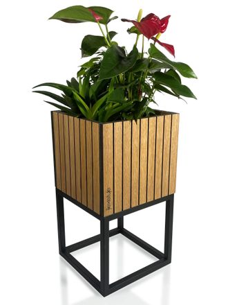 OEM Soporte Para Flores Loft Fiorino De Listones, 22x22x40 Cm