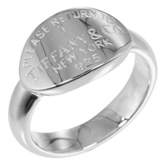 Tiffany & Co. Silver Silver 925 Band Ring (Pre-Owned)