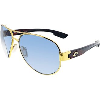 Costa Mens Southpoint Sunglasses In Gold Frame Gray 580P