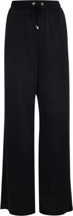 Lorena Antoniazzi Pantaloni sportivi con coulisse - Nero