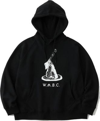 White Mountaineering Sweatshirts & Hoodies - Heren - Hoodies - Zwart - M - Leer - Hoodies & sweatvesten