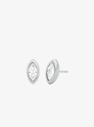 Michael Kors Marquise Cut Cubic Zirconia Stud Earrings