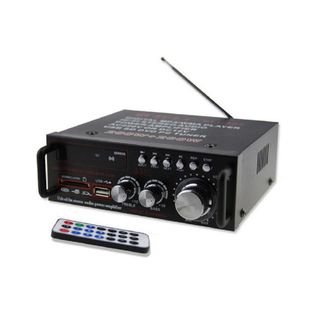 Trade Shop Trade Shop - Amplificatore Blj-253 Mini Usb Sd Fm Audio Stereo Auto Moto Mp3 Hi-fi 12v Speaker