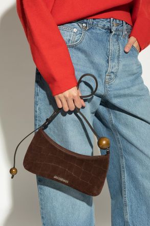Jacquemus Shoulder Bag Le Bisou Perle, Womens, Brown