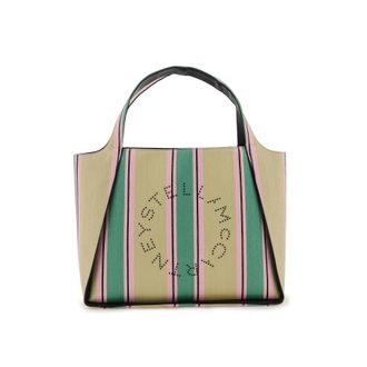 Stella McCartney Stella Logo Raffia Tote Bag