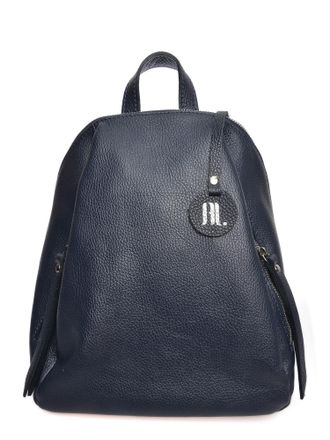 Anna Luchini Blauw Rundleer Tas