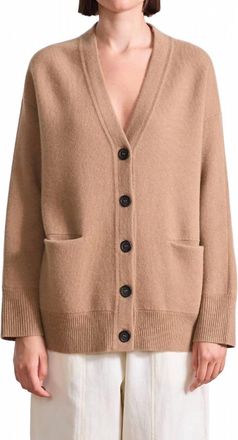 Apiece Apart Medina Cardigan In Camel