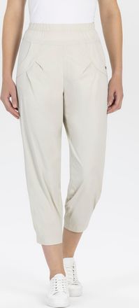 Stehmann 3/4-Hose STEHMANN Rachell-650, Damen, Gr. 36, N-Gr, kalk light, Web, Obermaterial: 65% Viskose, 30% Polyamid, 5% Elasthan, unifarben, regular fit 3/4-