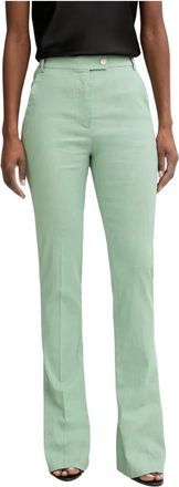 Pinko Mujer, Pantalones, Verde, Talla: M