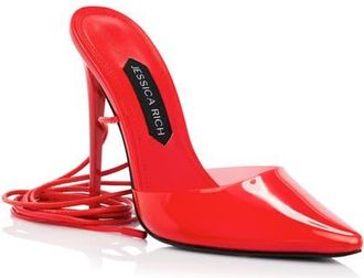 Jessica Rich Bella Stiletto in Red at Nordstrom, Size 36