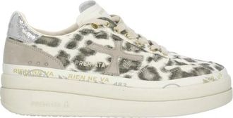 Premiata Micol 7444 - Dames - Sneakers - Beige - 39 EU - Katoen - Schoenen