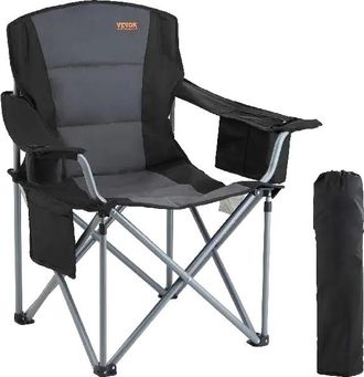 OEM Silla Plegable, Tela Oxford 600d, Capacidad De 159 Kg (350 Lb), Dimensiones Plegada 42 X 14 Cm (16,5 X 5,5 Pulgadas), Dimensiones Desplegada 70 X 51 X