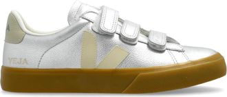 Veja Recife Logo Leren sportschoenen - Dames - Sneakers - Grijs - 39 EU - Leer - Schoenen