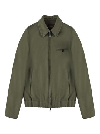 Montedoro Red Bomber con zip - Verde