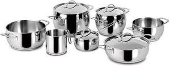 Lagostina Lagostina Euforia Batteria Di Pentole 11 Pezzi In Acciaio Inox Inossidabile - Promozione