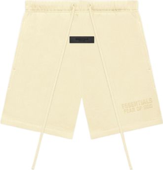 Fear of God FW22 Essentials Shorts Canary FOG-FW22-608
