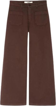 Five Jeans Broeken - Dames - Wijde Broeken - Bruin - W29 - Broeken