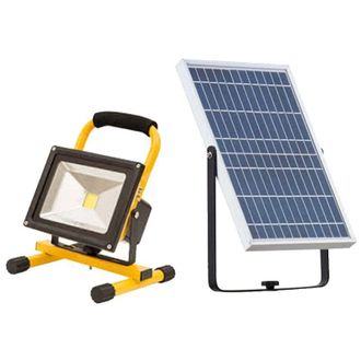 Fabrilamp Fabrilamp - Proyector Portatil Solar Serie Helios Led 20w 1800lm Carga Solar