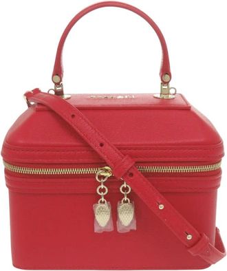Bulgari Pre-owned Bvlgari Leather Serpenti Forever Vanity Bag Ladies MN1E5G8VV0G94ENW