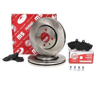 OEM Discos Y Pastillas De Freno Delanteros Vw Polo Iii, Lupo