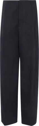 Victoria Beckham Broeken, Dames, Zwart, 2Xs, Wide Broeken