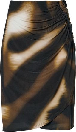 Mart Visser Avery Print Rok Olijfgroen / Multi