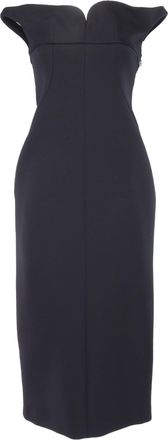 Philosophy di Lorenzo Serafini Black Midi Dress