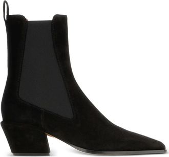 PARIS TEXAS Bettina laarzen met puntige neus - Zwart