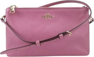 Coach Pre-owned Cross Body Bags, female, Pink, Size: ONE SIZE Pre-owned Shoulder Bag